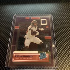Rachaad White Donruss clearly purple rated rookie /175 