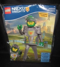 NEW LEGO NEXO KNIGHTS Boys Deluxe Halloween Costume AARON Size Small 4-6 4 6