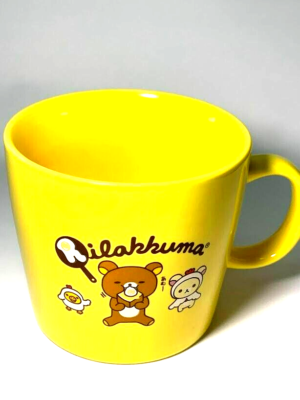 Rilakkuma Korilakkuma Lawson 2012 Mug Cup Yello & 2016 Bowl Dish
