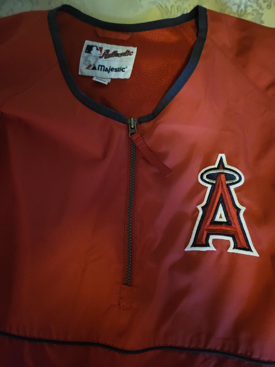 Aneheim Angels baseball warm up jacket men eBay