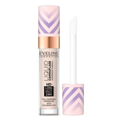 Eveline Liquid Camouflage Full Coverage Concealer 01 Light Porcelain 7,5 ml