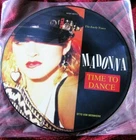 MADONNA EARLY YEARS TIME TO DANCE VINYL PICTURE DISC OTTO WERNHERR RECORD PROMO
