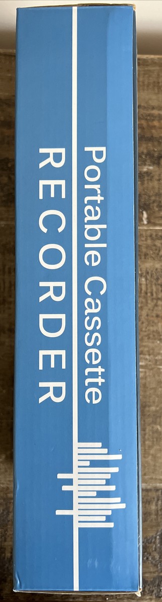 Coby CVR22 - Reproductor De Casetes Portátil Y Grabadora De Casetes Con