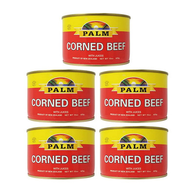 Palm Corned Beef with Juices 15Oz (5 Pack)