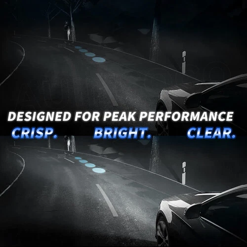 For BMW 550i xDrive 2011-2016 6500K Cool White D1S LED Headlight Bulbs 36000LM - Image 2 of 4