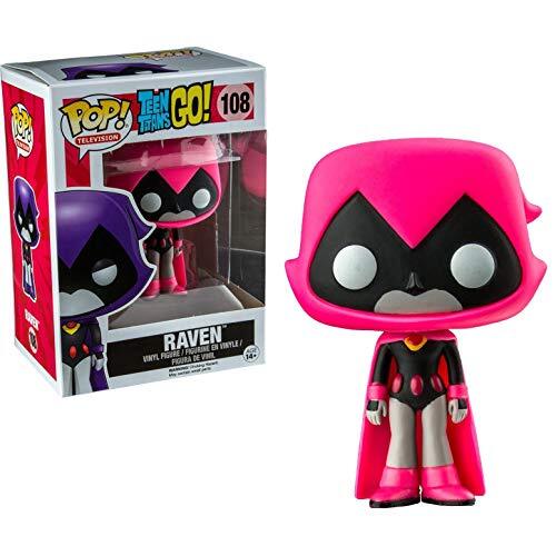 En Oferta Funko Pop! Tv - Teen Titans Go! - Figura De Vinilo Raven (Pink Limited) 10 Cm