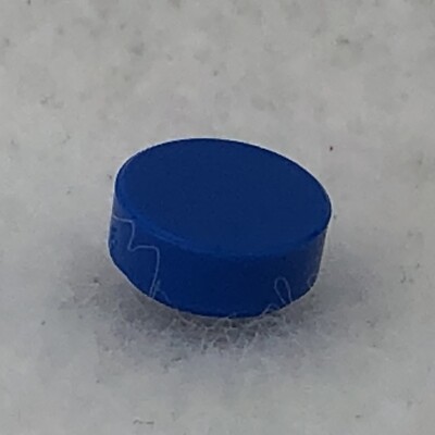 LEGO 98138 Blue Tile, Round 1 x 1 (x1)
