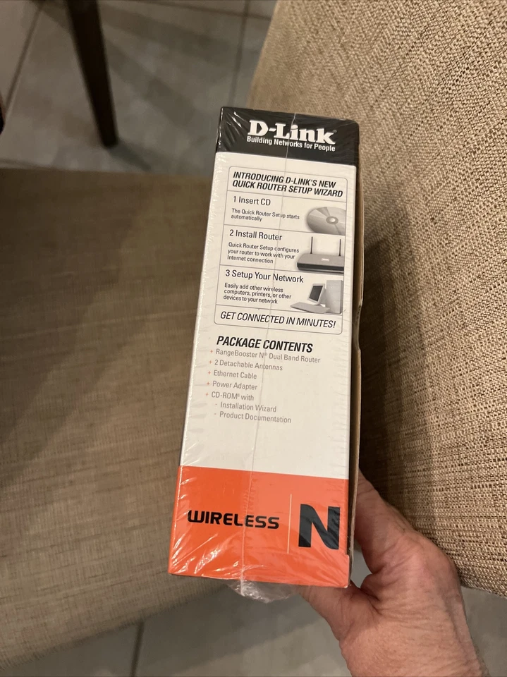 D-Link RangeBooster N DIR-628 54 Mbps Wireless N Router Computers Game Systems - Image 4 of 4