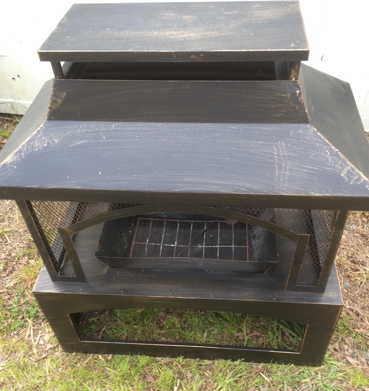 Gardenline Outdoor Log Burner - great condition (Yorkshire) | eBay