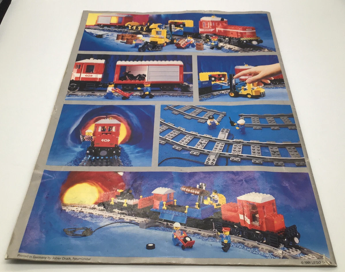 Lego train 1991 hot sale