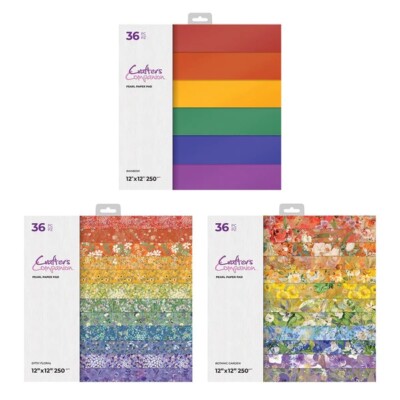 Crafters Companion - Limited Edition Ultimate Pro Papers 12'' x 12'' Paper Pad
