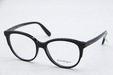 NEW SALVATORE FERRAGAMO SF 2813 001 BLACK AUTHENTIC FRAMES EYEGLASSES 52-16