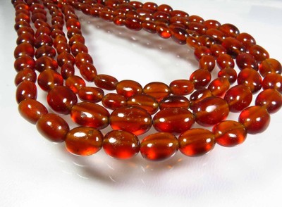 hessonite garnet beads
