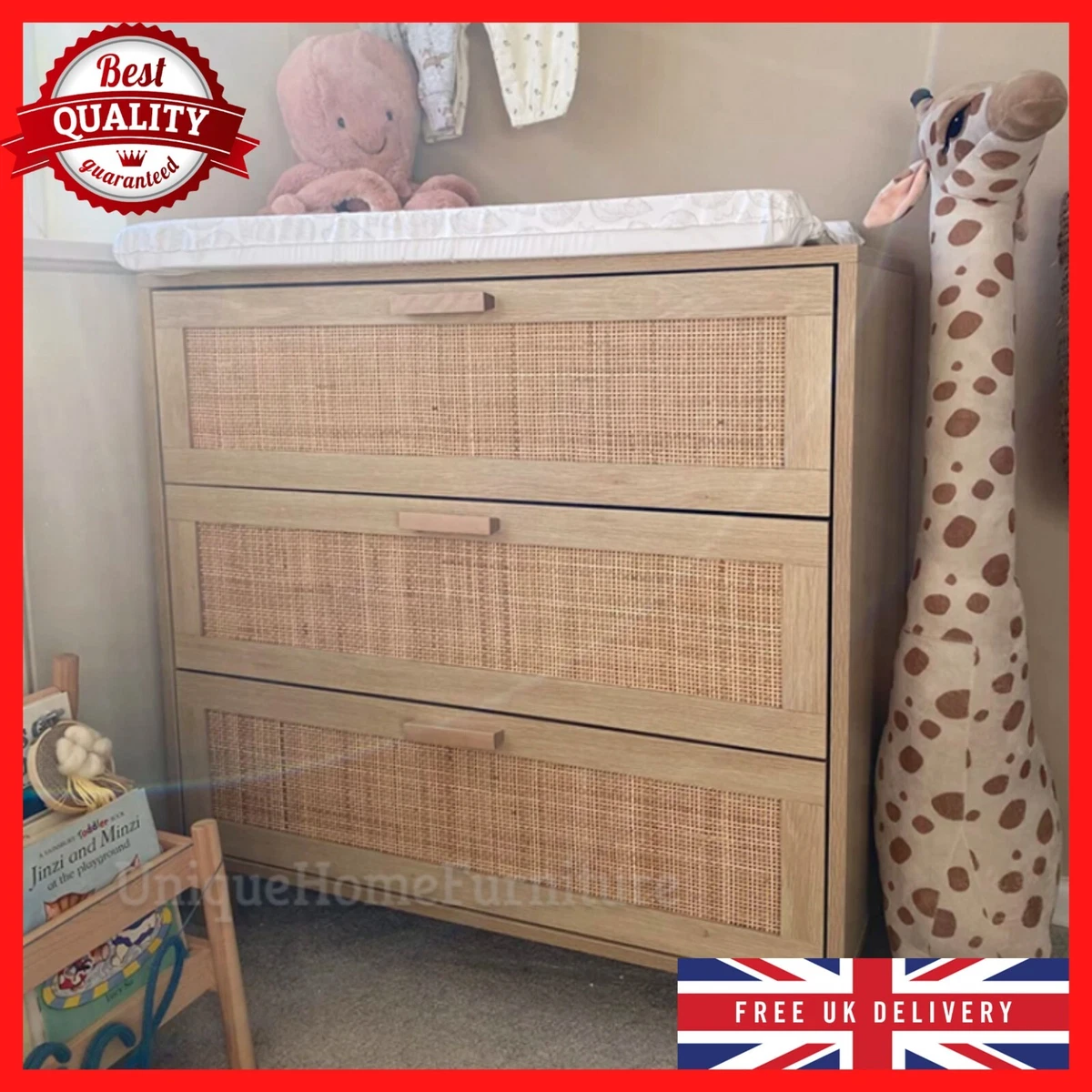 Dresser with side cabinet deals
