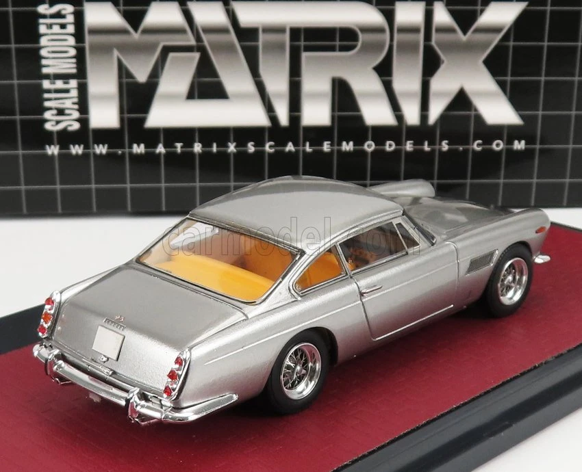 MODELLINO AUTO STATICO MATRIX FERRARI 250GT 2+2 COUPE 1960 SILVER SCALA 1/43 - Immagine 2 di 4