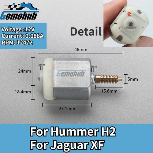 POWER folding side view mirror Motors Repair for Hummer H2 Jaguar XF