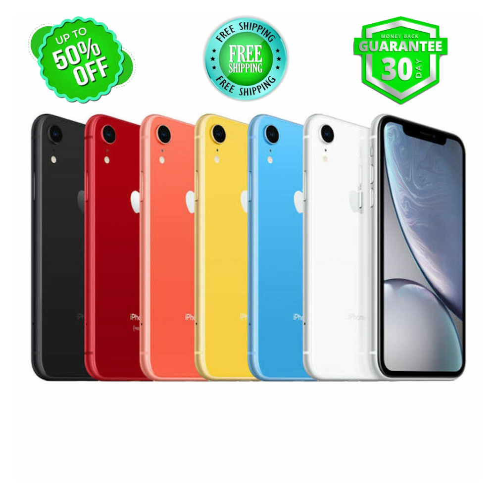 Apple iPhone XR 64GB Unlocked Att (GSM + CDMA) 4G WIFI iOS