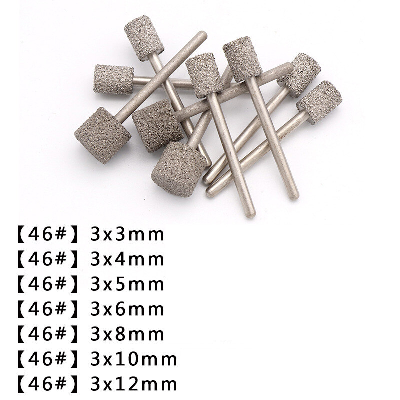 46 Grit Diamond Brazing Grinding Burr Engraving Drill Bit 312mm for Dremel Tool eBay