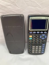 Texas Instruments TI-83 Graphing Calculator Black Screen For Parts MA44