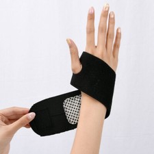 Wrist Hand Brace Support Tourmaline Self-Heating Magnetic Therapy Pain Relief x2