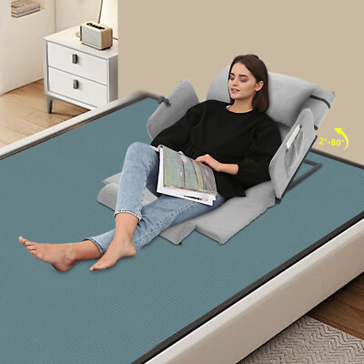 Electric Lifting Bed Backrest 2-80° Adjustable Back Rest Support Brand New