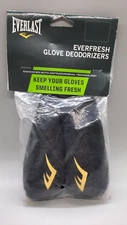 Everlast Everfresh Glove Deodorizers, Black, NEW!!!