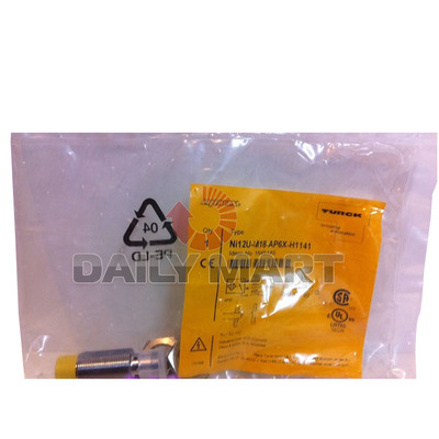 New Turck NI12U-M18-AP6X-H1141 Inductive Sensor, M12, IP67 Proximity 200mA 12mm