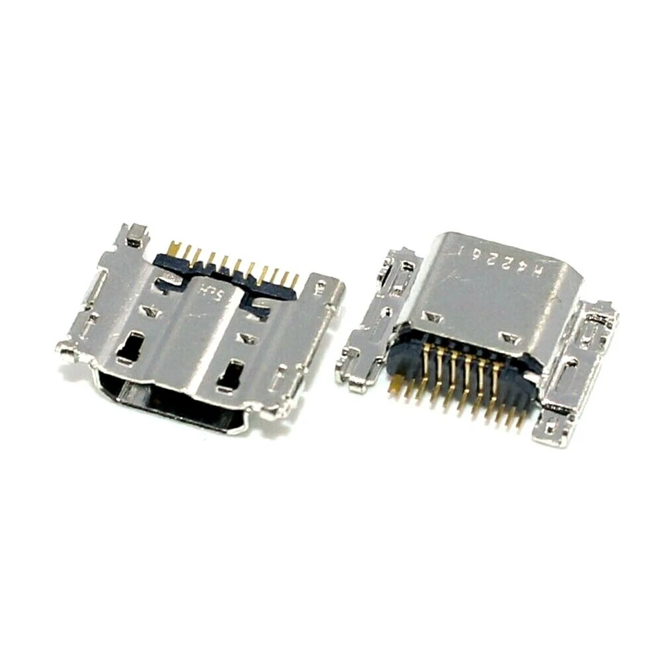 2X Puerto de sincronización de carga cargador micro USB para Samsung Galaxy Tab 4 SM T337 T330  Foto 2 de 3