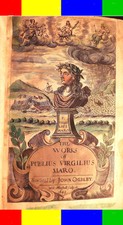 1649 THE FIRST ENGLISH LANGUAGE WORKS OF VIRGIL 1ST-ED Antique Poems Shakespeare