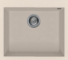 Lavello Fragranite Elleci Quadra 1 Vasca LGQ10551NA 57x50 Avena G51