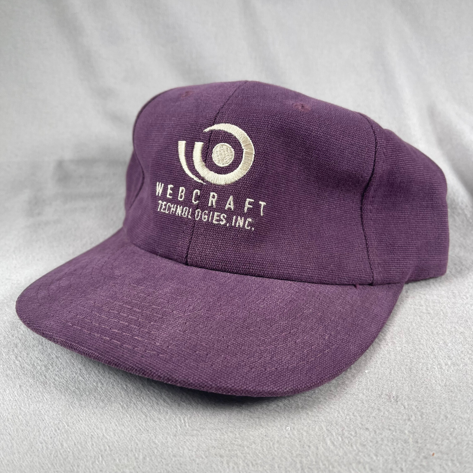 Webcraft Technologies Hat Mens Strapback Purple N… - image 10