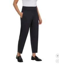 NWT Kirkland Signature Ladies' Ankle Pants, Color Black, Size M 231 