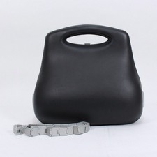 Chanel Lambskin Hip Bag Shoulder Bag Women Black One Size