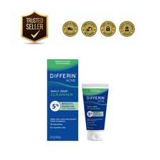 Dermatologist-Developed Acne Cleanser - 5 Benzoyl Peroxide for Sensitive Skin