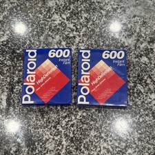 Lot Of 2 Polaroid 600 High Definition Instant Film - Expired 09/1997 New AS-IS