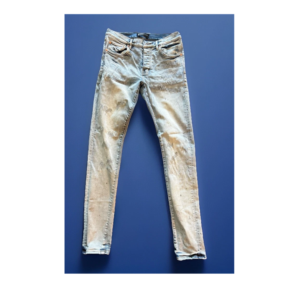 激レア　【希少】PURPLE BRAND スリムフィットジーンズ Purple Brand Fragmented Slim-Fit Jeans | Saks Fifth Avenue