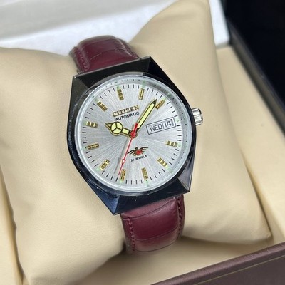 Vintage Refurbished Citizen Automatic Day/Date Japan Men's Wrist Watch 36MM