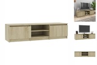 Tv-Schrank Sonoma Eiche 140X40X35,5 Cm Spanplatte Lowboard