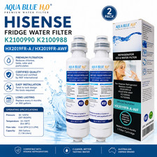 2x Hisense Fridge Water Filter HX2019FR-A-WF