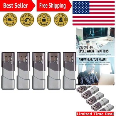 Turbo Attache 32GB USB 3.0 Flash Drive Pack - Fast & Portable Storage Solution