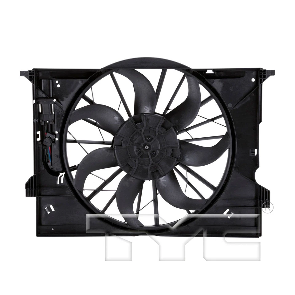 TYC 621510 Dual Radiator and Condenser Fan Assembly - Image 3 of 4
