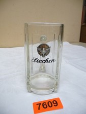 7609.        Alter Bierkrug  Brauerei Siechen Glas Bierkrug 0,5 L