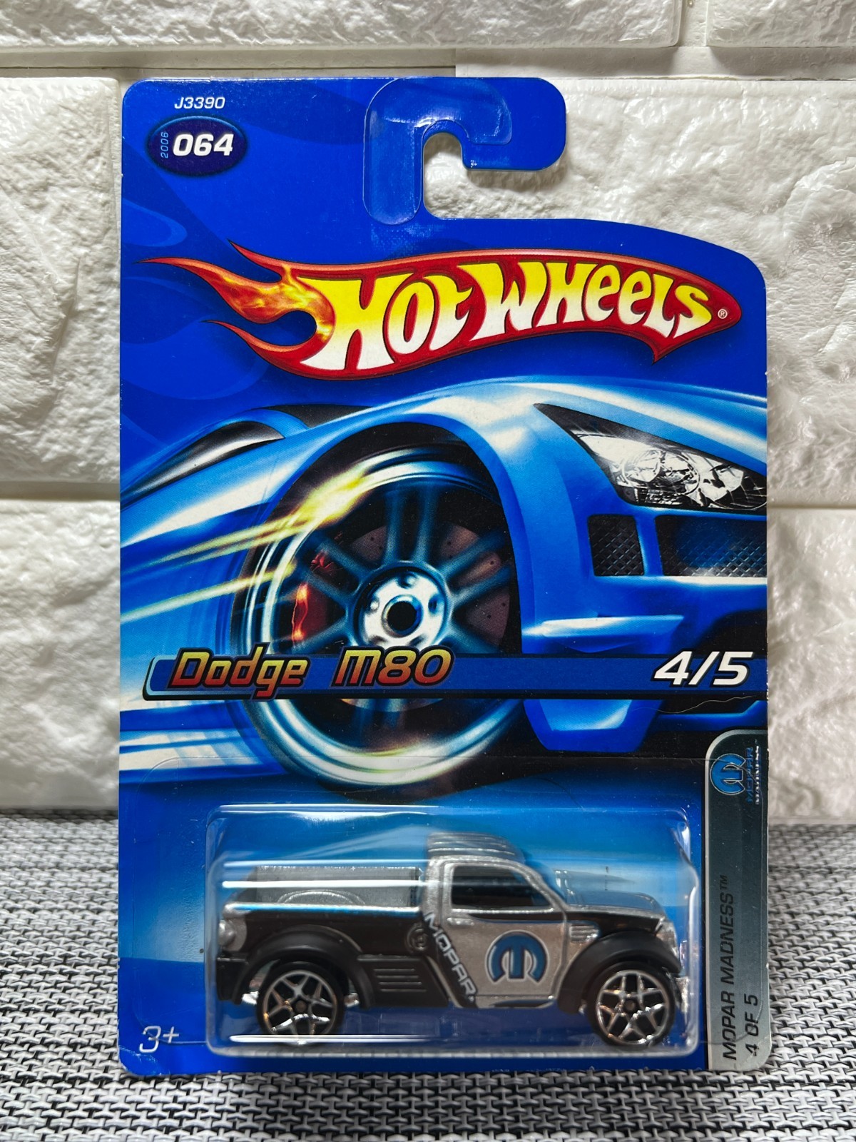 Hot Wheels Dodge M80 4/5 Mopar Madness 4 of 5 2006 #064 Silver/Black