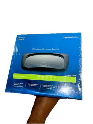 CISCO Linksys WRT120N Wireless-N Router 300 Mbps 4-Port 10/100, new in box