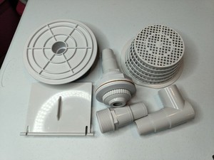 SWIMLINE HYDROTOOLS GREY Standard Thru-Wall Above Ground Pool  Replacemen Parts