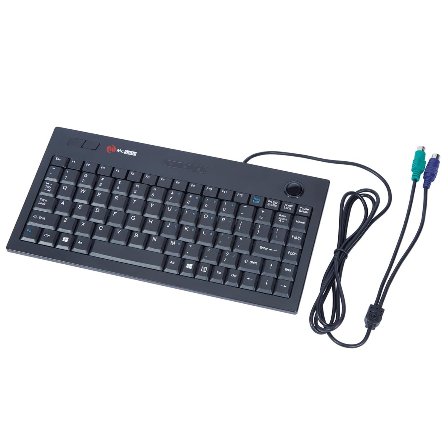 M MC Saite MCSaite Wired PS2 Trackball Keypad - Keyboard and