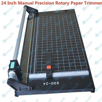 800-24 24'' Manual Rotary Paper Trimmer,   Photo Paper Cutter Trimming Tool #pk
