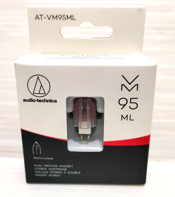 audio-technica VM-Typ Stereo-Tonabnehmer AT-VM95ML Solid Micro Linear Needle Rot