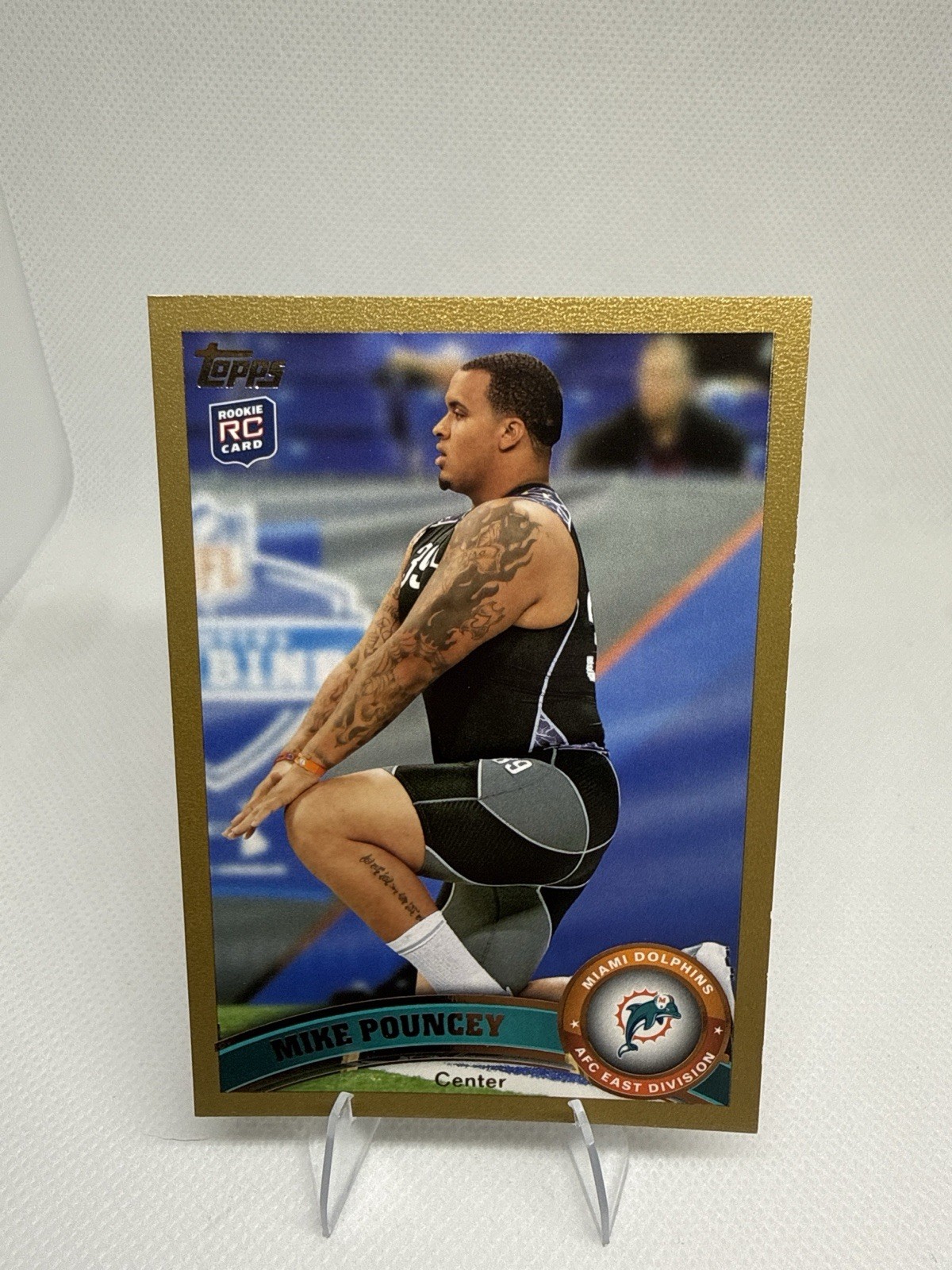 Mike Pouncey Topps #169 Gold