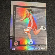 2025 Panini Caitlin Clark Chronicled Holofoil #22 Double-Double Indiana Fever